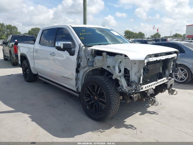 Продаж на аукціоні авто 2022 Gmc Sierra 1500 4wd  Short Box Denali, vin: 3GTUUGED3NG675662, номер лоту: 45526148