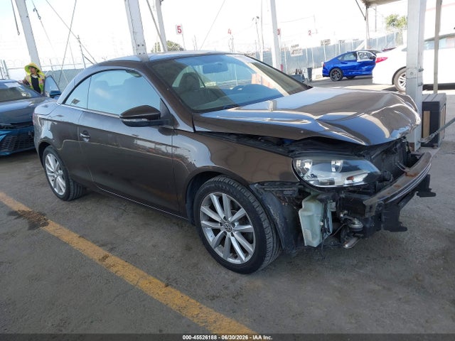 2012 Volkswagen Eos Komfort მანქანა იყიდება აუქციონზე, vin: WVWBW7AH5CV008851, აუქციონის ნომერი: 45526188
