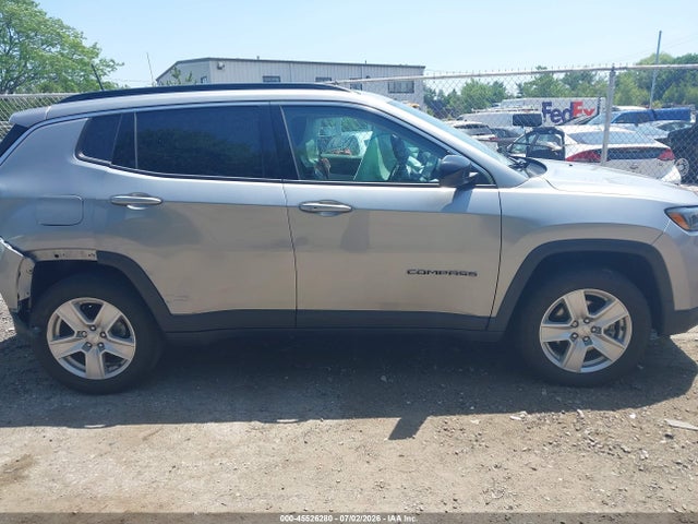 Продажа на аукционе авто 2022 Jeep Compass Latitude 4x4, vin: 3C4NJDBBXNT210477, номер лота: 45526280