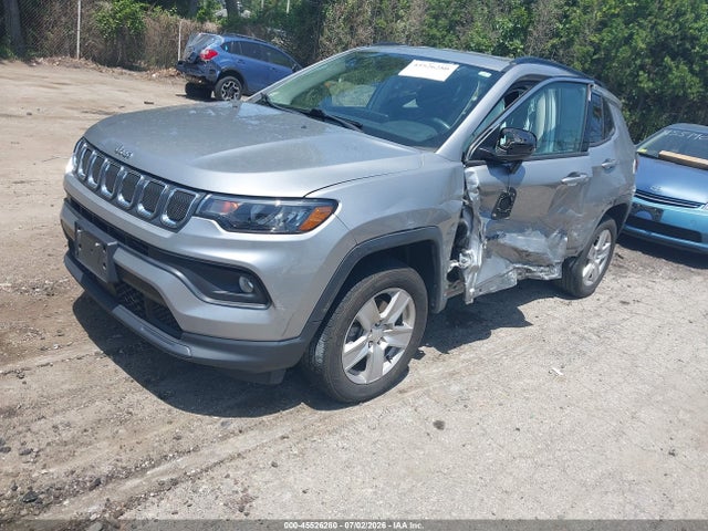 Продажа на аукционе авто 2022 Jeep Compass Latitude 4x4, vin: 3C4NJDBBXNT210477, номер лота: 45526280