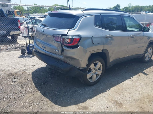 Продажа на аукционе авто 2022 Jeep Compass Latitude 4x4, vin: 3C4NJDBBXNT210477, номер лота: 45526280
