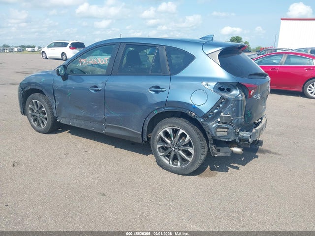 Продаж на аукціоні авто 2016 Mazda Cx-5 Grand Touring, vin: JM3KE4DY9G0852656, номер лоту: 45526305