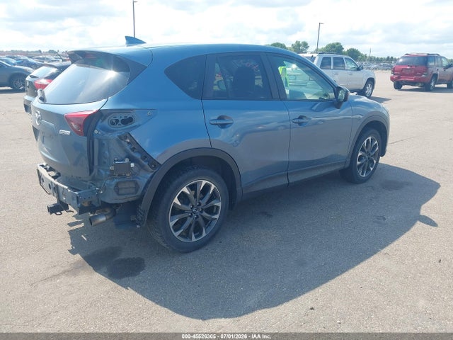 Продаж на аукціоні авто 2016 Mazda Cx-5 Grand Touring, vin: JM3KE4DY9G0852656, номер лоту: 45526305