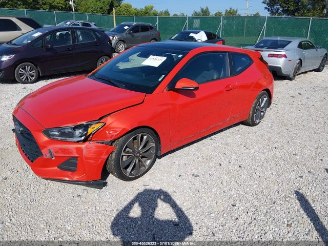 45526323 :رقم المزاد ، KMHTG6AF6KU012532 vin ، 2019 Hyundai Veloster 2.0 Premium مزاد بيع