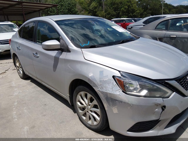 2019 Nissan Sentra Sv მანქანა იყიდება აუქციონზე, vin: 3N1AB7AP7KL607881, აუქციონის ნომერი: 45526341