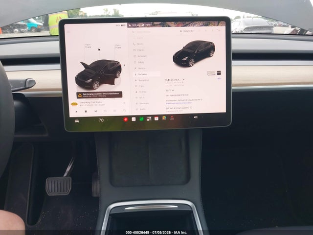 Aukcja sprzedaży 2023 Tesla Model Y Awd/long Range Dual Motor All-wheel Drive, vin: 7SAYGDEE6PF757591, numer aukcji: 45526449
