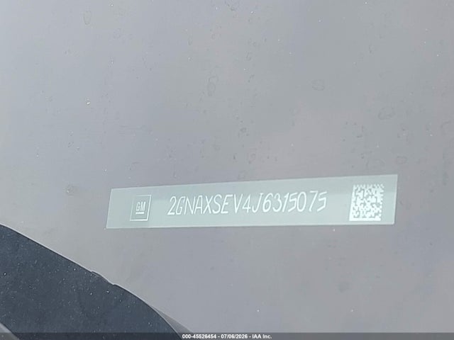 Chevrolet EQUINOX LT 2018 2GNAXSEV4J6315075 Image 9