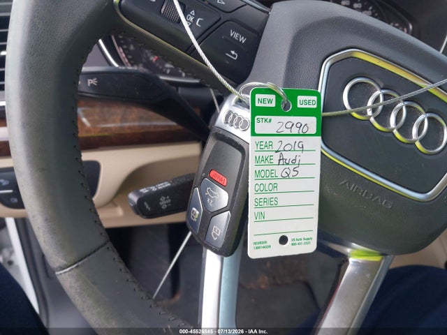 Aukcja sprzedaży 2019 Audi Q5 45 Premium, vin: WA1ANAFYXK2139174, numer aukcji: 45526545