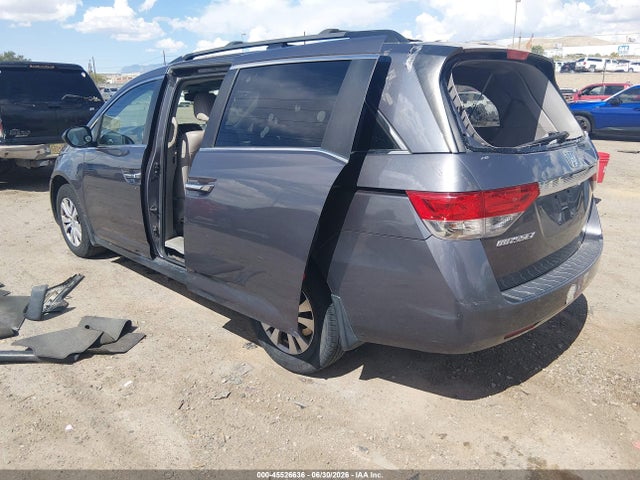 2016 Honda Odyssey Ex-l მანქანა იყიდება აუქციონზე, vin: 5FNRL5H62GB002087, აუქციონის ნომერი: 45526636