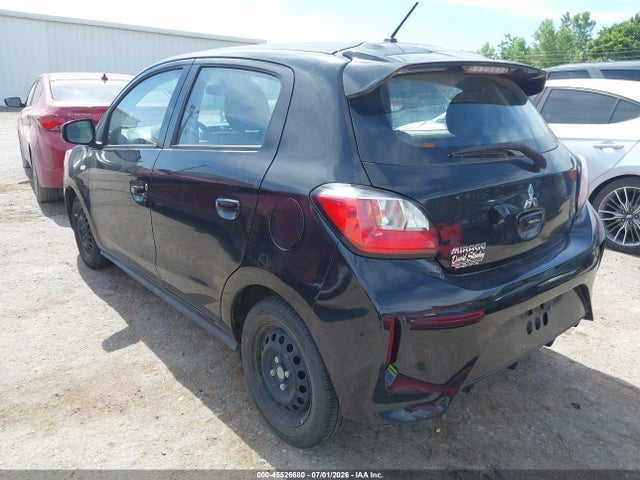 Aukcja sprzedaży 2021 Mitsubishi Mirage Carbonite Edition/es/le, vin: ML32AUHJ2MH010338, numer aukcji: 45526680