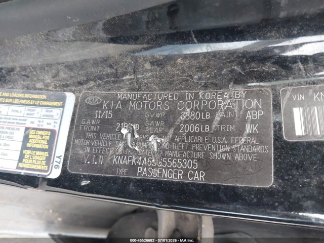 KIA FORTE LX 2016 KNAFK4A65G5565305 Image 9