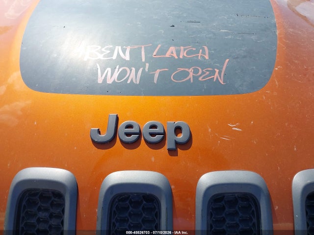 Продажа на аукционе авто 2015 Jeep Cherokee Trailhawk, vin: 1C4PJMBS0FW521095, номер лота: 45526703