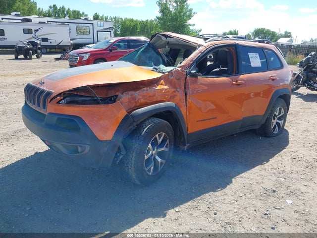 Продажа на аукционе авто 2015 Jeep Cherokee Trailhawk, vin: 1C4PJMBS0FW521095, номер лота: 45526703