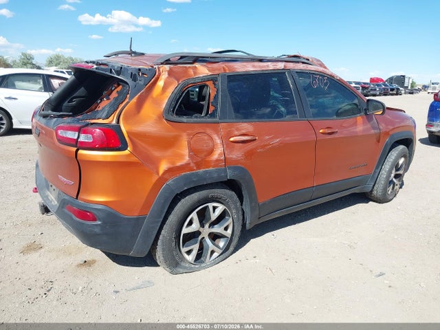 Продажа на аукционе авто 2015 Jeep Cherokee Trailhawk, vin: 1C4PJMBS0FW521095, номер лота: 45526703