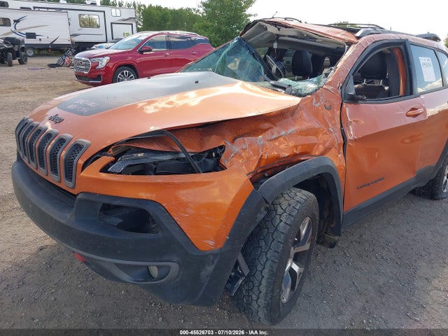 Продажа на аукционе авто 2015 Jeep Cherokee Trailhawk, vin: 1C4PJMBS0FW521095, номер лота: 45526703