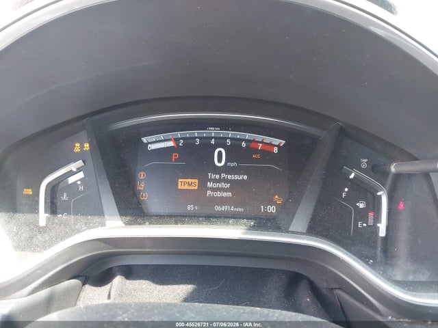 2019 Honda Cr-v Ex-l მანქანა იყიდება აუქციონზე, vin: 5J6RW2H80KL010390, აუქციონის ნომერი: 45526721