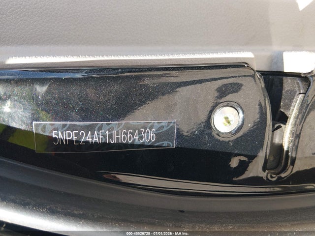 Aukcja sprzedaży 2018 Hyundai Sonata Se, vin: 5NPE24AF1JH664306, numer aukcji: 45526728