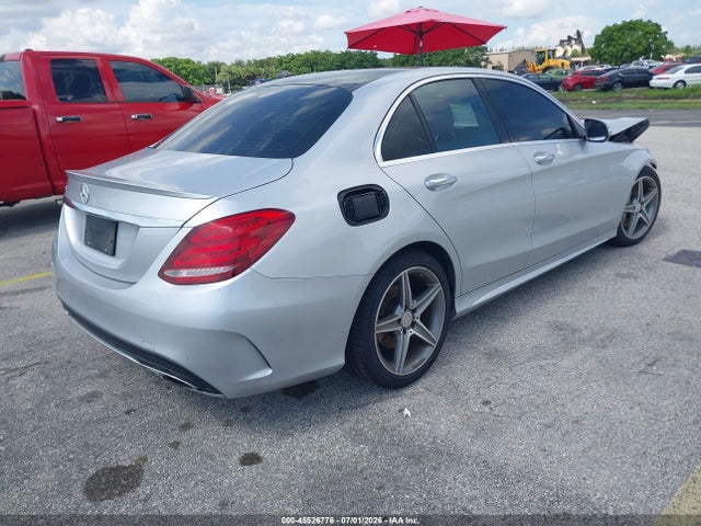 45526776 :رقم المزاد ، 55SWF4JB2FU086954 vin ، 2015 Mercedes-benz C 300 Sport مزاد بيع