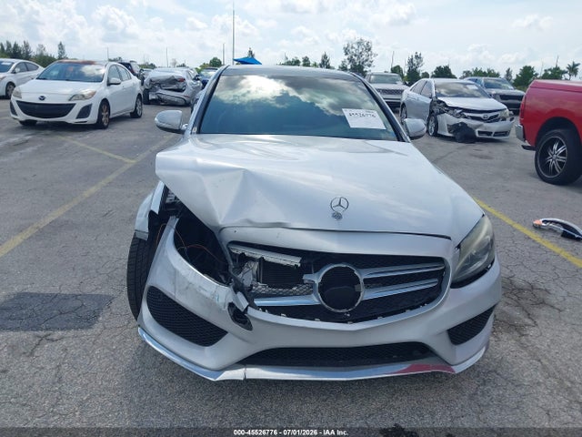 45526776 :رقم المزاد ، 55SWF4JB2FU086954 vin ، 2015 Mercedes-benz C 300 Sport مزاد بيع