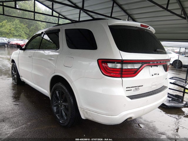 2017 Dodge Durango Gt Awd მანქანა იყიდება აუქციონზე, vin: 1C4RDJDG5HC854873, აუქციონის ნომერი: 45526918