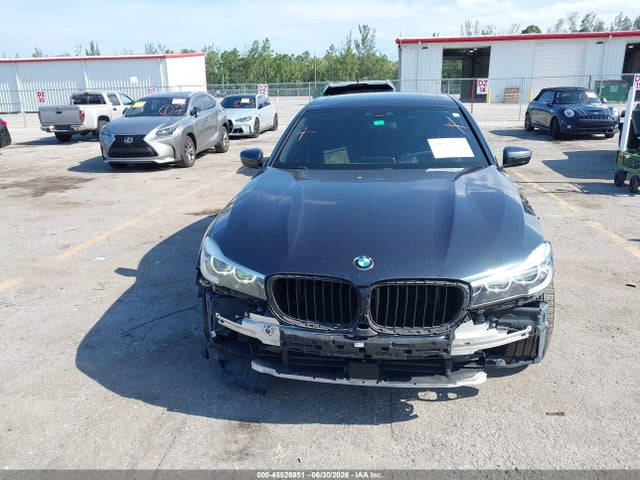 2019 Bmw 740i მანქანა იყიდება აუქციონზე, vin: WBA7E2C58KB454259, აუქციონის ნომერი: 45526951