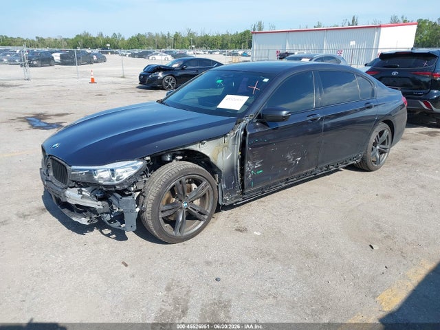 2019 Bmw 740i მანქანა იყიდება აუქციონზე, vin: WBA7E2C58KB454259, აუქციონის ნომერი: 45526951