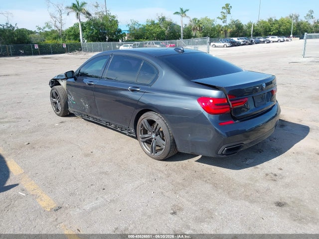 2019 Bmw 740i მანქანა იყიდება აუქციონზე, vin: WBA7E2C58KB454259, აუქციონის ნომერი: 45526951