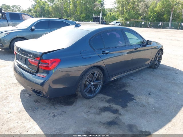 2019 Bmw 740i მანქანა იყიდება აუქციონზე, vin: WBA7E2C58KB454259, აუქციონის ნომერი: 45526951