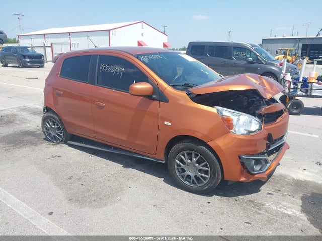 2017 Mitsubishi Mirage Es მანქანა იყიდება აუქციონზე, vin: ML32A3HJ0HH019555, აუქციონის ნომერი: 45526989