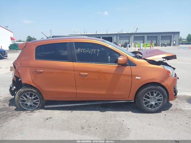 2017 Mitsubishi Mirage Es მანქანა იყიდება აუქციონზე, vin: ML32A3HJ0HH019555, აუქციონის ნომერი: 45526989