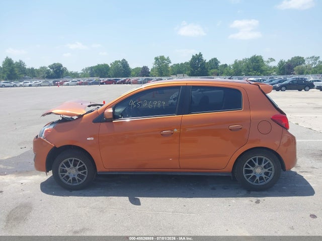 2017 Mitsubishi Mirage Es მანქანა იყიდება აუქციონზე, vin: ML32A3HJ0HH019555, აუქციონის ნომერი: 45526989