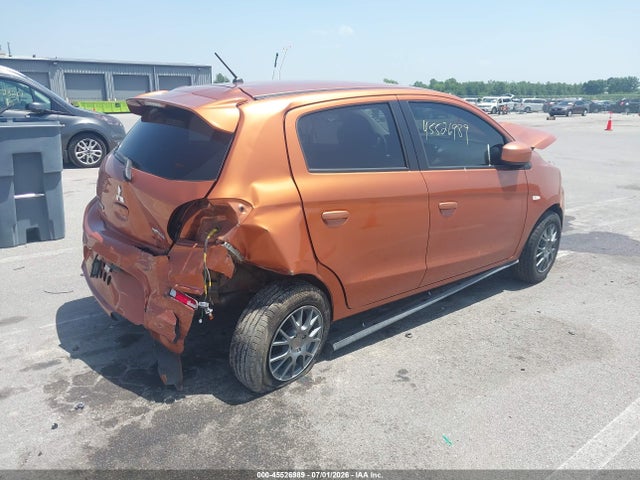 2017 Mitsubishi Mirage Es მანქანა იყიდება აუქციონზე, vin: ML32A3HJ0HH019555, აუქციონის ნომერი: 45526989