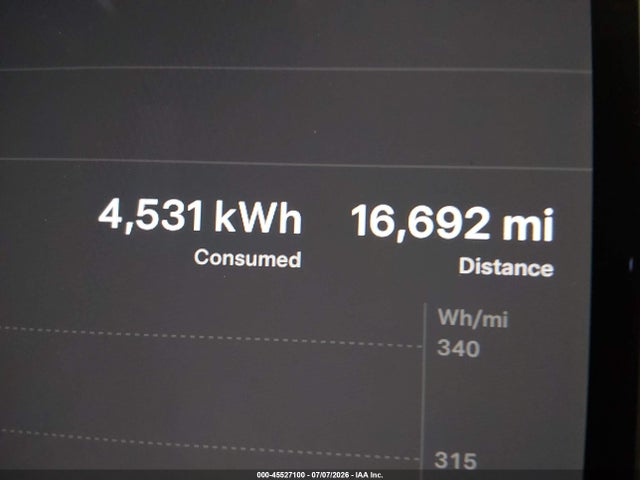 45527100 :رقم المزاد ، 7SAYGDED7TA438442 vin ، 2026 Tesla Model Y مزاد بيع