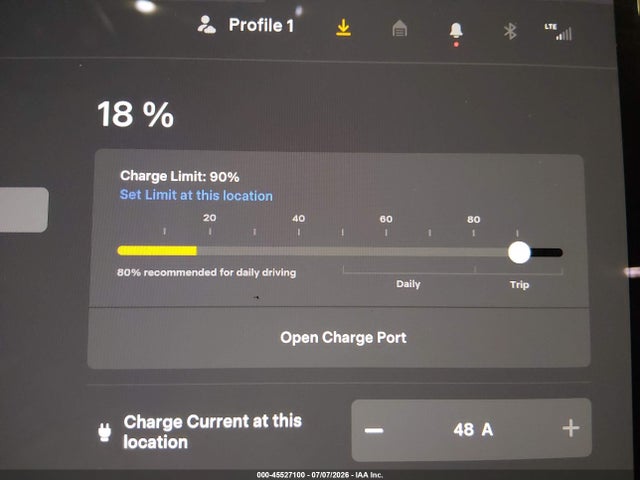45527100 :رقم المزاد ، 7SAYGDED7TA438442 vin ، 2026 Tesla Model Y مزاد بيع