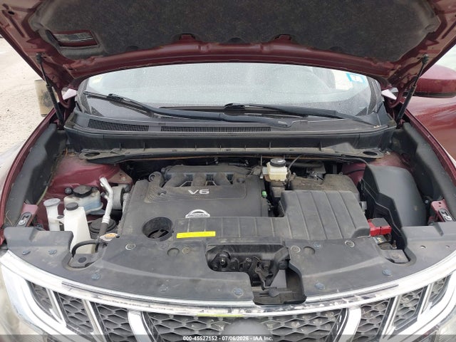 2011 Nissan Murano Sl მანქანა იყიდება აუქციონზე, vin: JN8AZ1MW0BW170555, აუქციონის ნომერი: 45527152