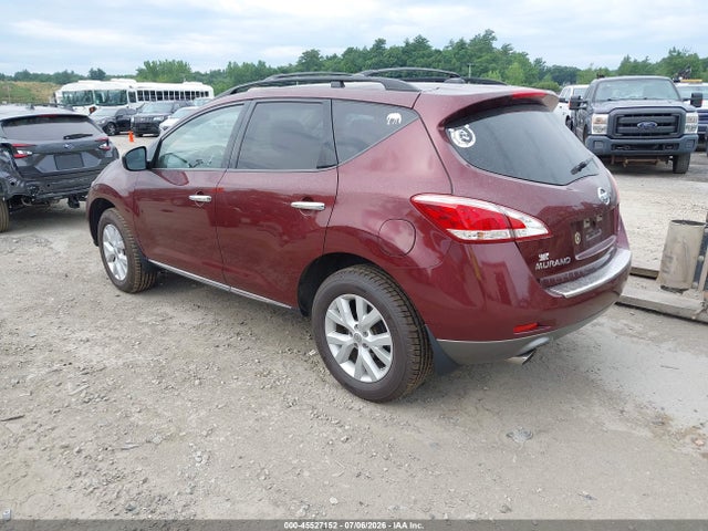 2011 Nissan Murano Sl მანქანა იყიდება აუქციონზე, vin: JN8AZ1MW0BW170555, აუქციონის ნომერი: 45527152