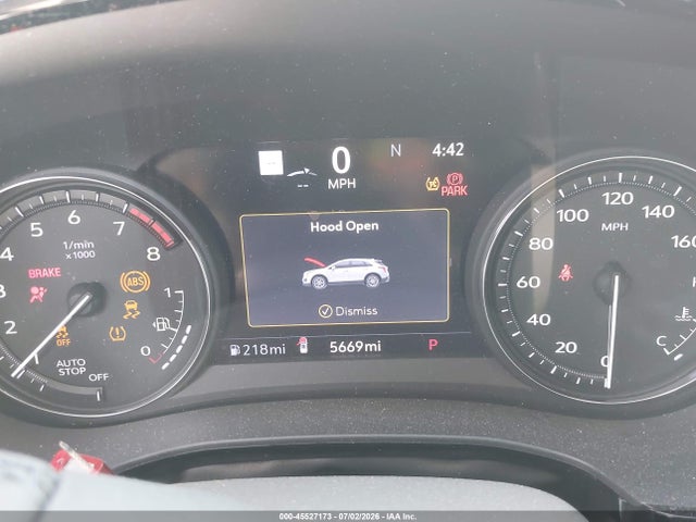 45527173 :رقم المزاد ، 1GYKNCRS9SZ144607 vin ، 2025 Cadillac Xt5 Fwd Premium Luxury مزاد بيع