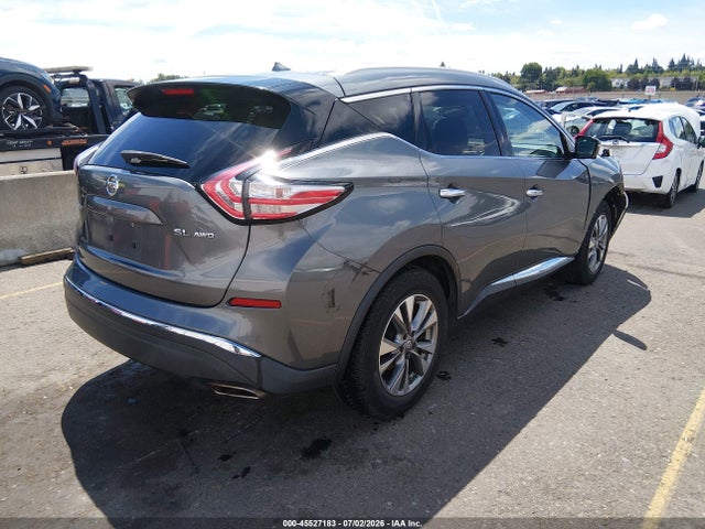 Nissan MURANO SL 2015 5N1AZ2MH2FN254595 Image 4