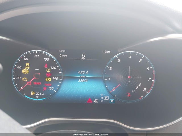 Aukcja sprzedaży 2022 Mercedes-benz Glc 300 4matic Suv, vin: W1N0G8EB6NG078598, numer aukcji: 45527209