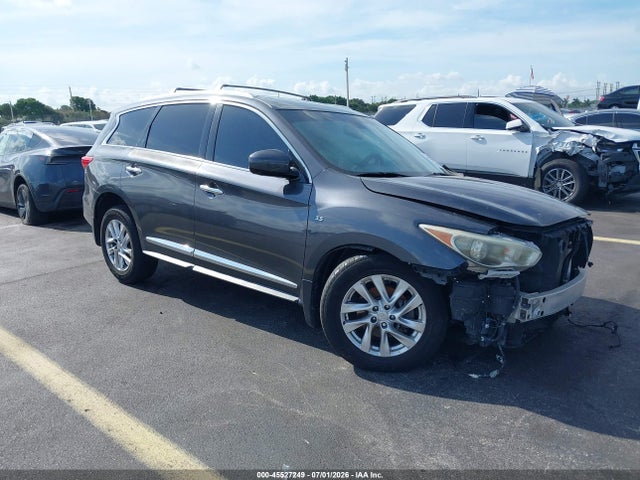 45527249 :رقم المزاد ، 5N1AL0MMXEC541342 vin ، 2014 Infiniti Qx60 مزاد بيع