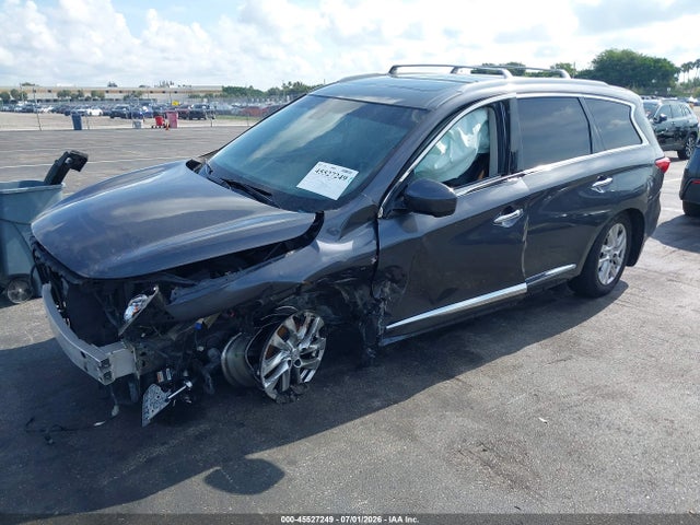45527249 :رقم المزاد ، 5N1AL0MMXEC541342 vin ، 2014 Infiniti Qx60 مزاد بيع