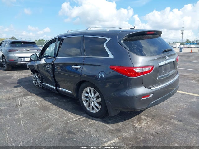 45527249 :رقم المزاد ، 5N1AL0MMXEC541342 vin ، 2014 Infiniti Qx60 مزاد بيع