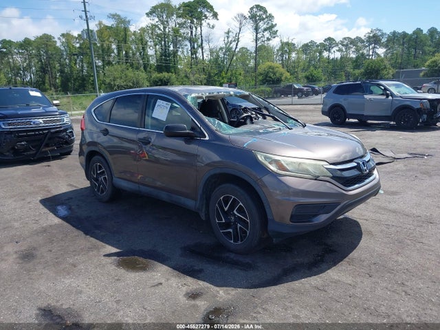 2016 Honda Cr-v Se მანქანა იყიდება აუქციონზე, vin: 2HKRM3H44GH550898, აუქციონის ნომერი: 45527279