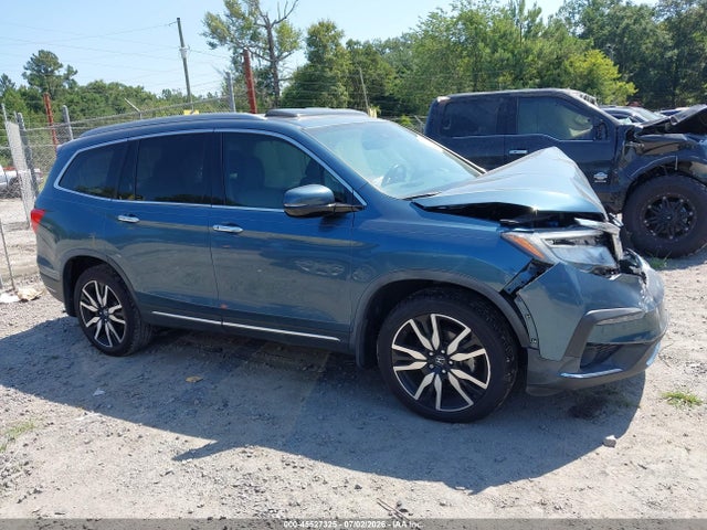 2019 Honda Pilot Touring მანქანა იყიდება აუქციონზე, vin: 5FNYF5H93KB027330, აუქციონის ნომერი: 45527325