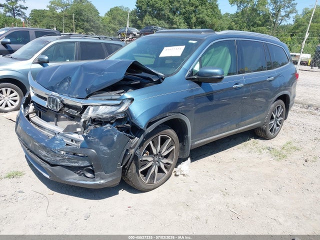 2019 Honda Pilot Touring მანქანა იყიდება აუქციონზე, vin: 5FNYF5H93KB027330, აუქციონის ნომერი: 45527325