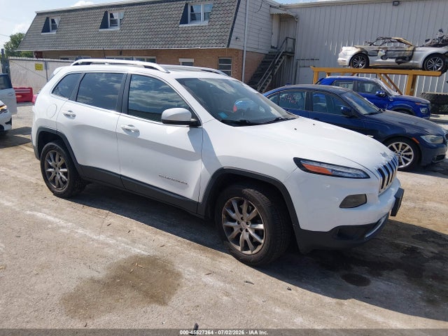 Продажа на аукционе авто 2018 Jeep Cherokee Limited 4x4, vin: 1C4PJMDX6JD548086, номер лота: 45527364