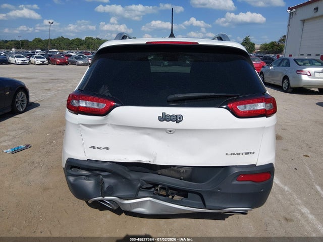 Продажа на аукционе авто 2018 Jeep Cherokee Limited 4x4, vin: 1C4PJMDX6JD548086, номер лота: 45527364