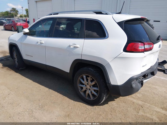 Продажа на аукционе авто 2018 Jeep Cherokee Limited 4x4, vin: 1C4PJMDX6JD548086, номер лота: 45527364