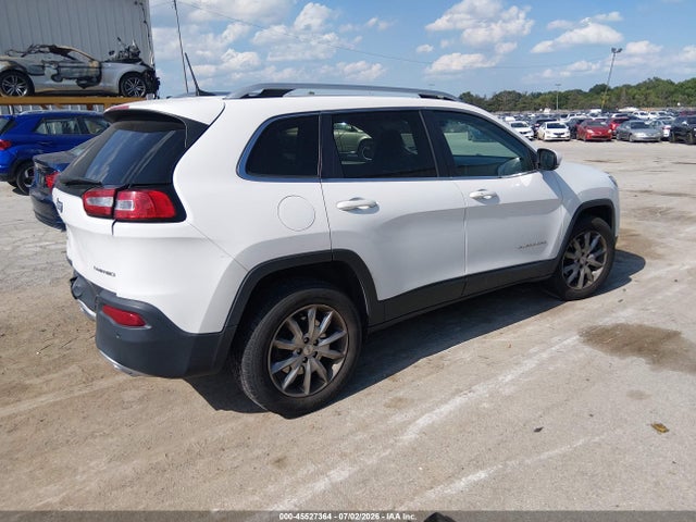 Продажа на аукционе авто 2018 Jeep Cherokee Limited 4x4, vin: 1C4PJMDX6JD548086, номер лота: 45527364