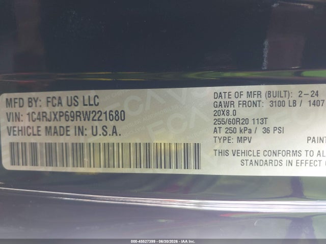 1C4RJXP69RW221680 Jeep Wrangler 4xe Sahara 4xe
